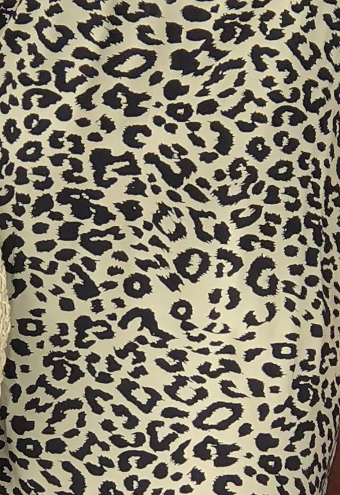 Macy Leopard Dress