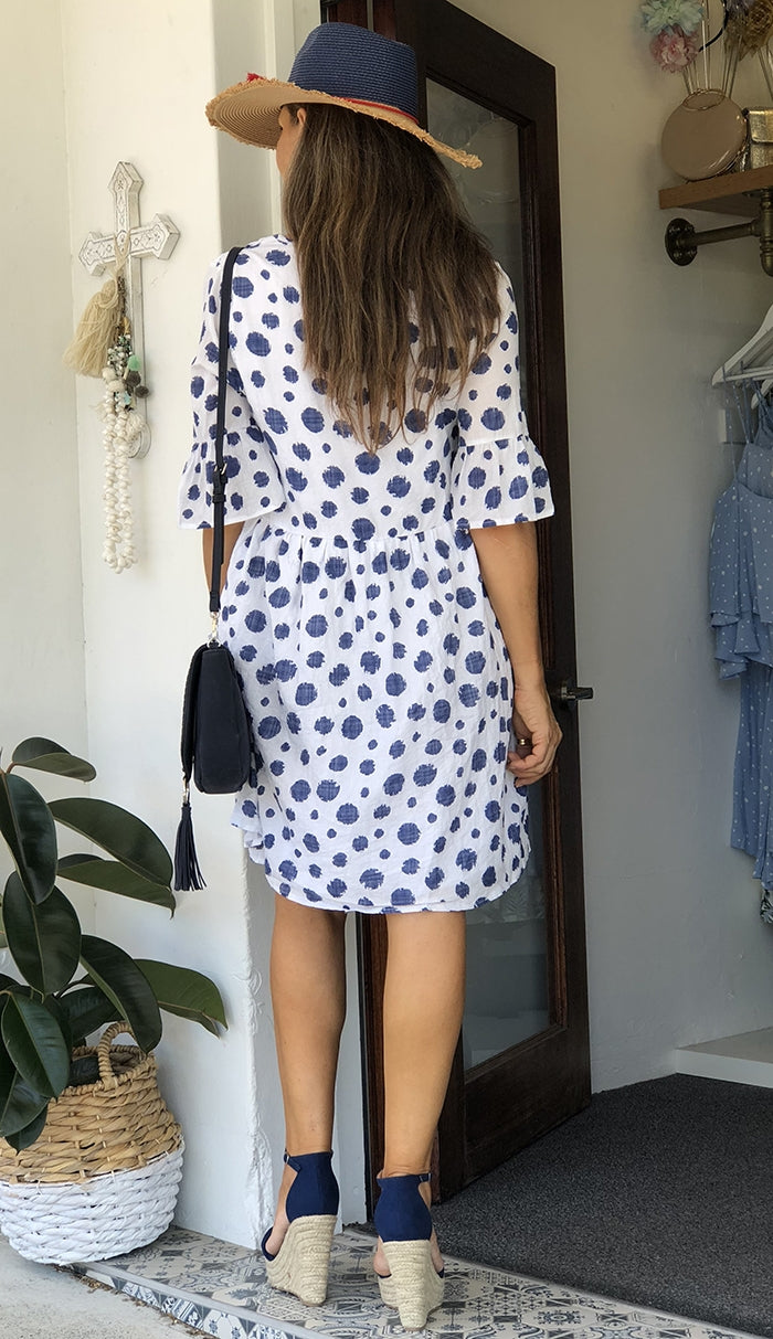 Teegan Spot Dress