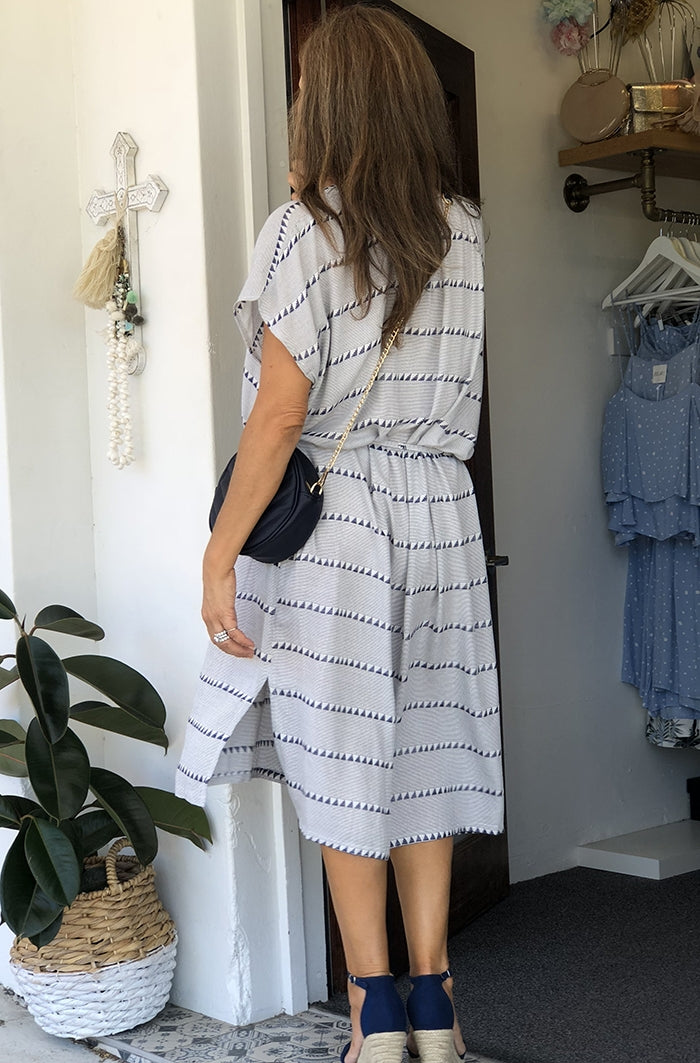 Missy Dress- Popeye Stripe