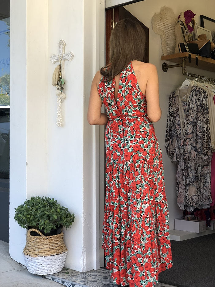 Spring Poppy Dress