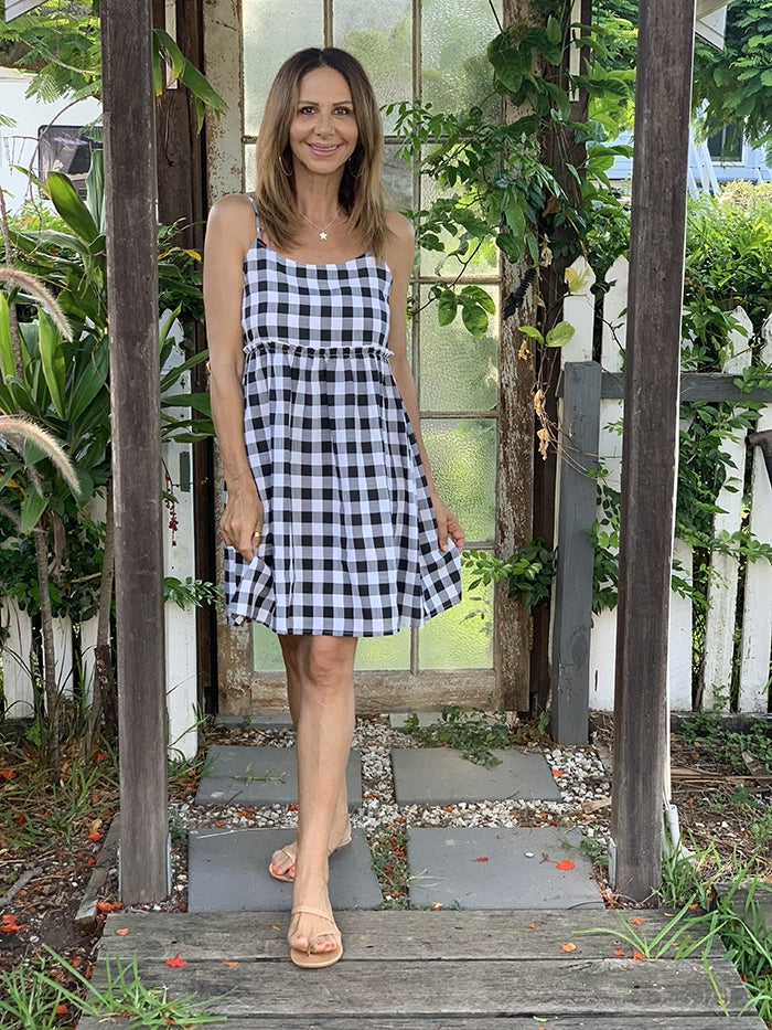 Betty Check Dress - Gingham