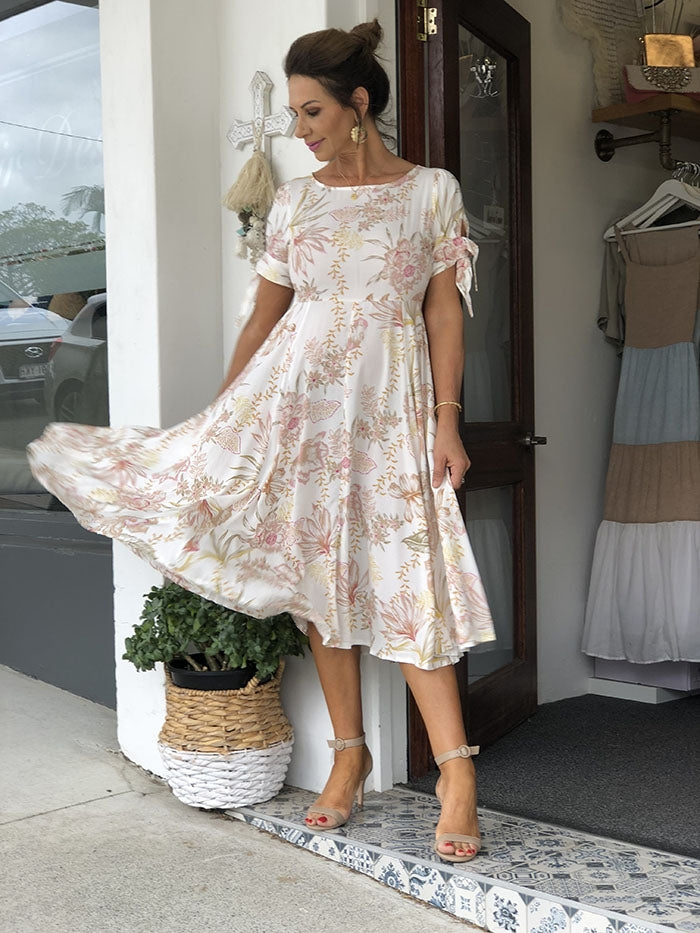 Sidney Magdalena Midi Dress