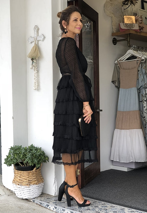 Aurelina Dress - Black