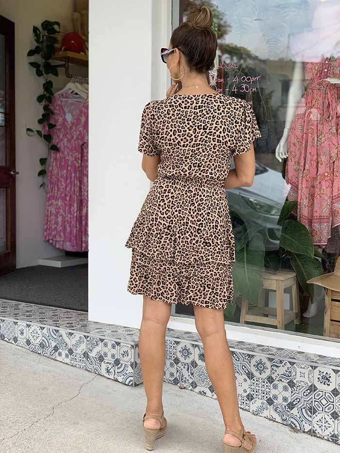 Cala Dress - Leopard