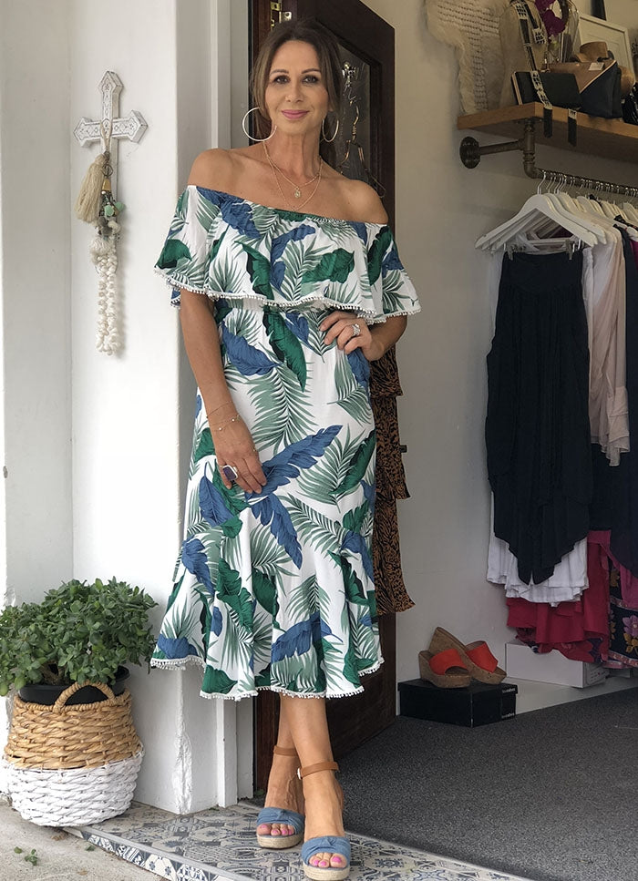 Pandana Palm Dress