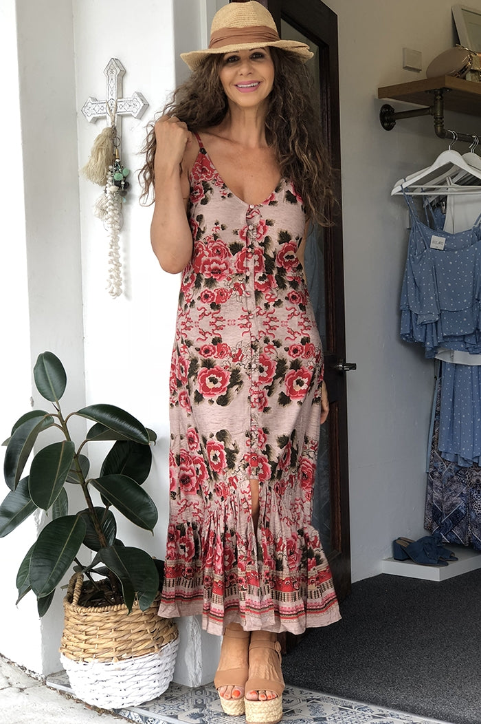 Peron Dress - Malicon Floral Print