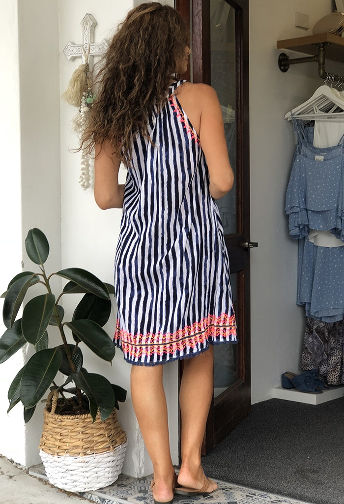 Martini Sundress - Stripe