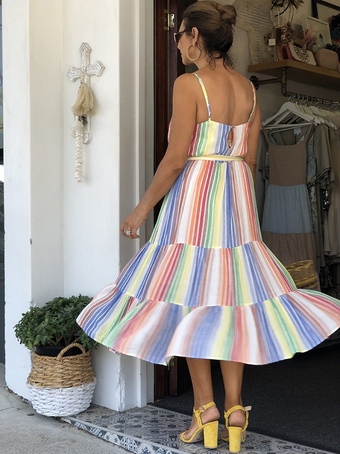 Candy Man Dress - Stripe