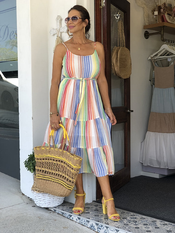 Candy Man Dress - Stripe