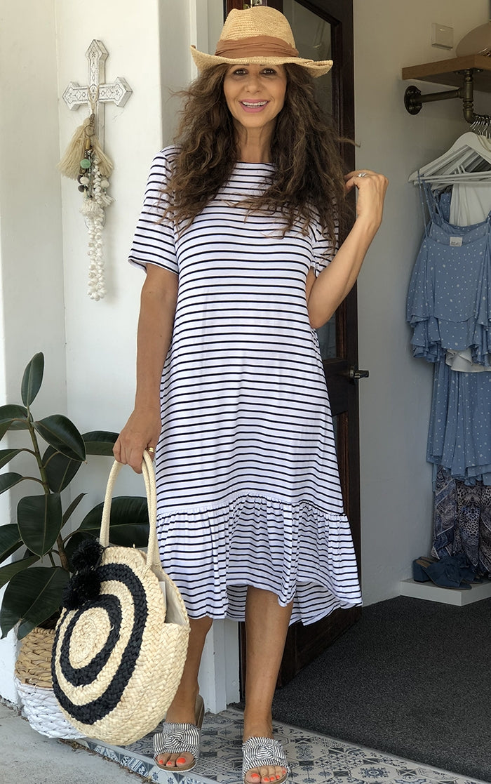 Stockholm Dress - Stripe