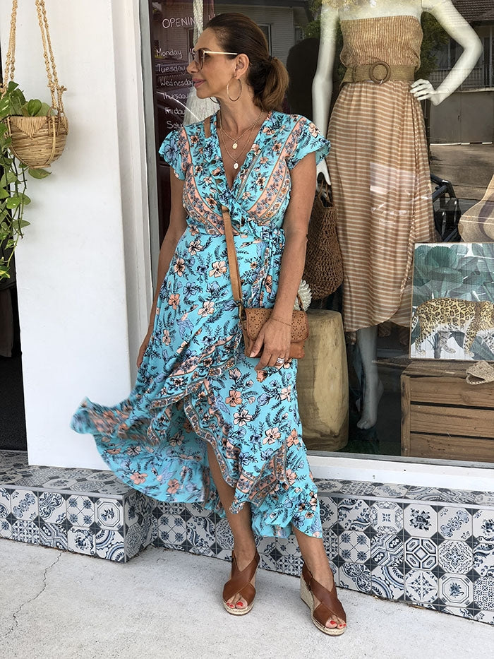 Tsignana Long Wrap Dress