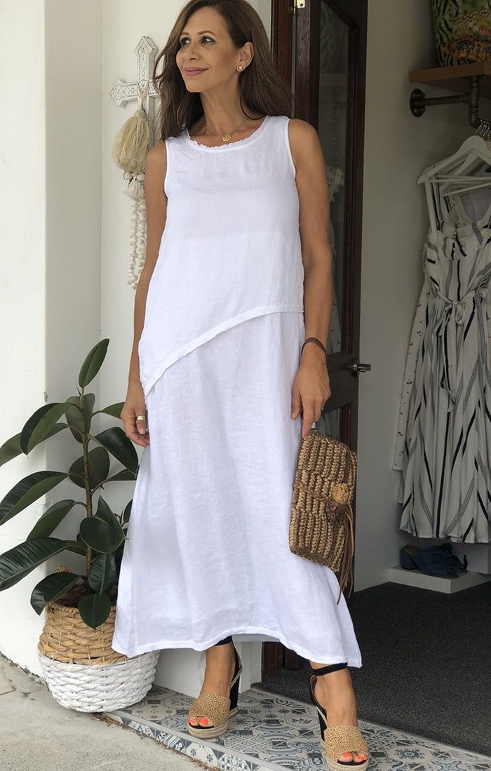 Jilly Dress - White