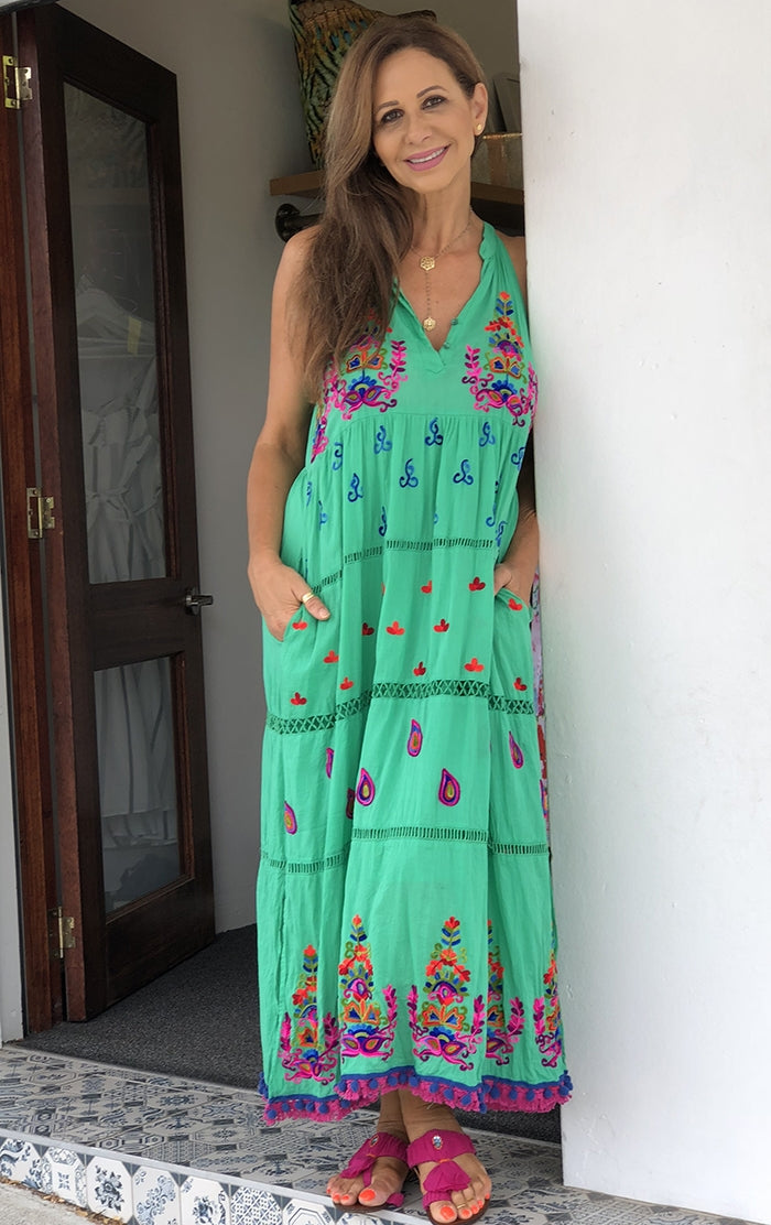 Bliss Maxi Dress - Sea