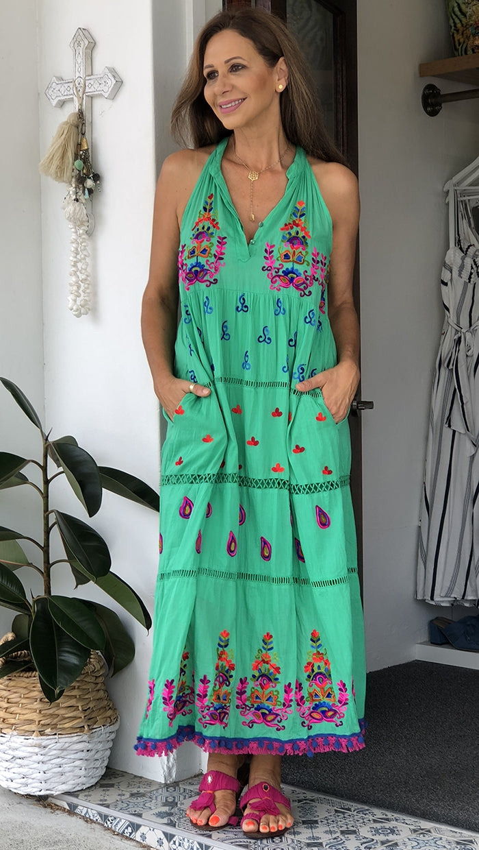 Bliss Maxi Dress - Sea