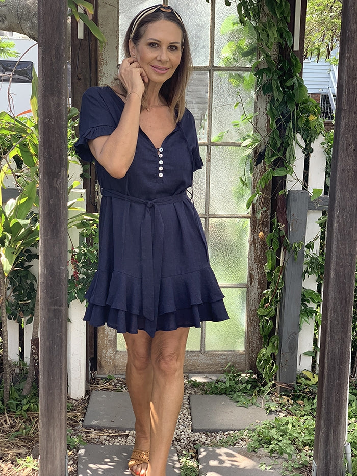 Becca Dress - Navy