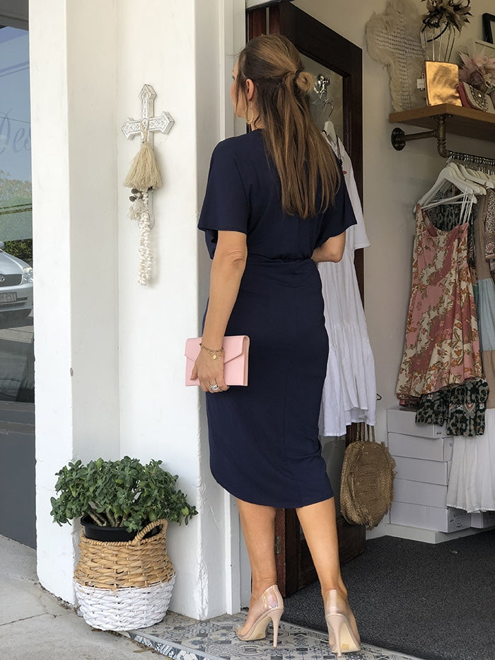 Trina Dress - Navy