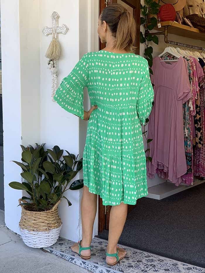 Cali Green Dress