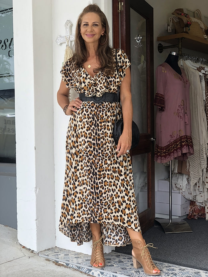 Jungle Dress - Leopard