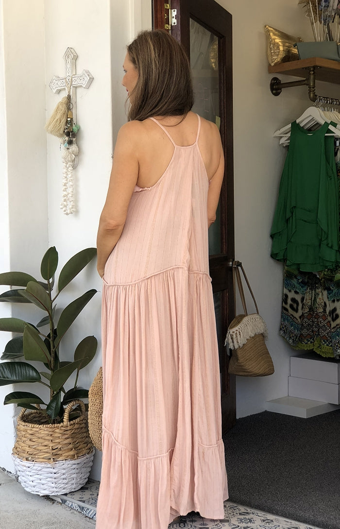 Carrara Dress - Rose Somke