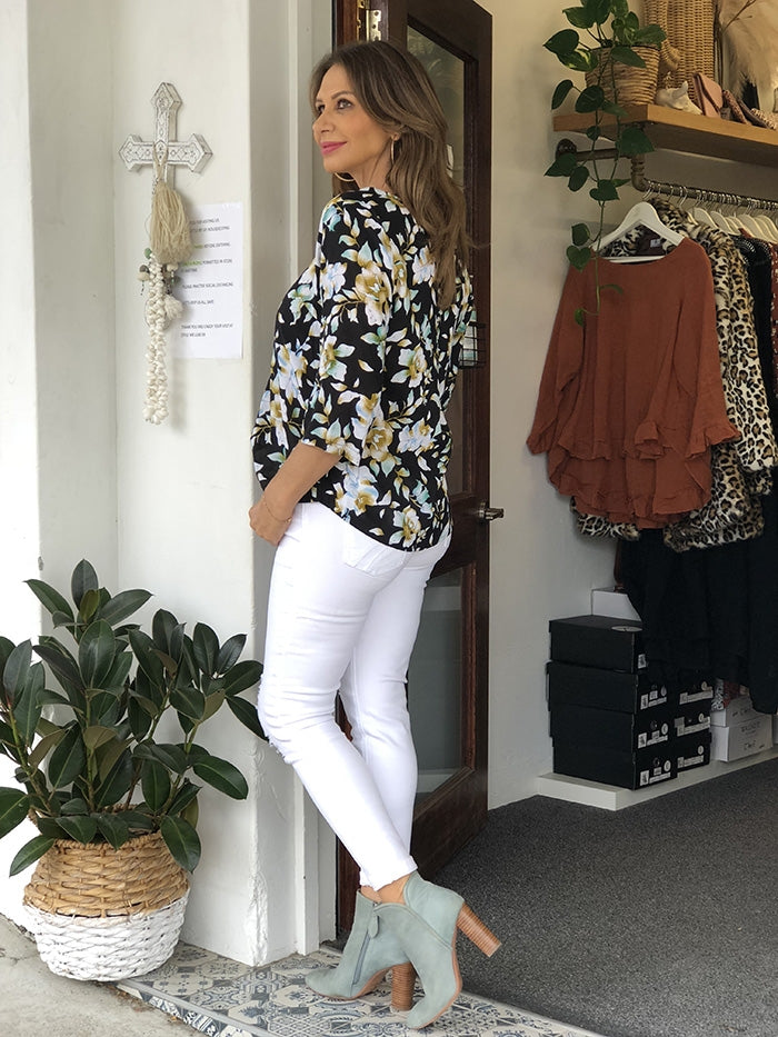 Ellis Floral Top