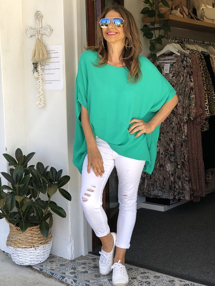 Drape Top - Green