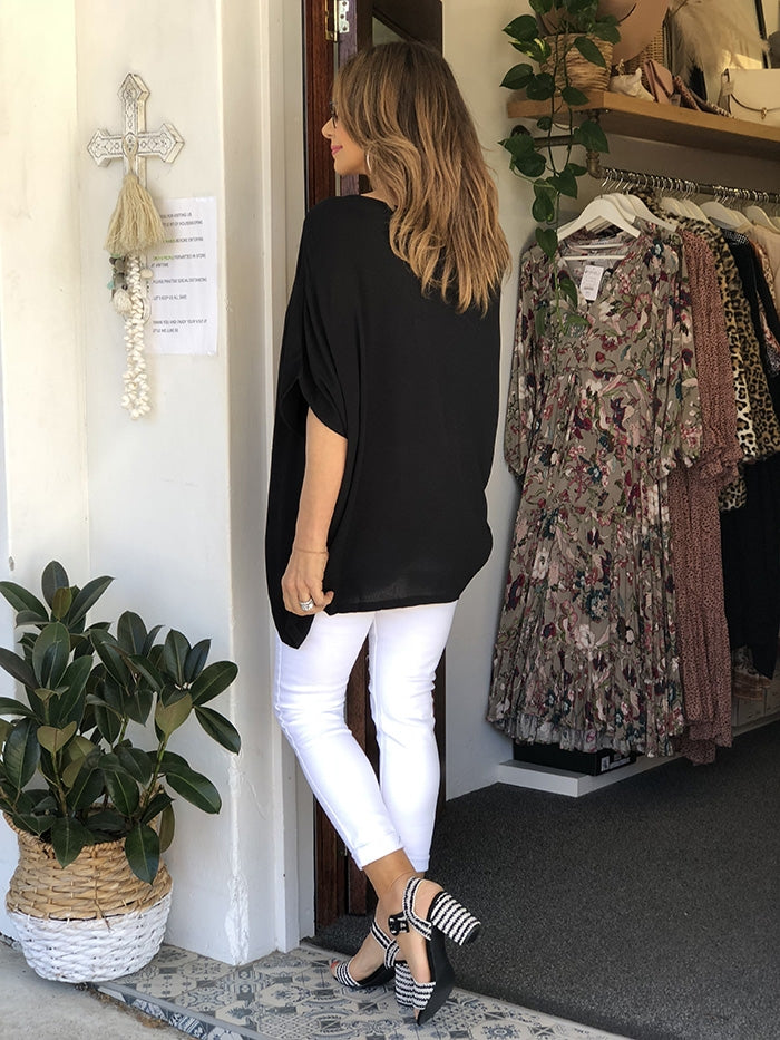 Drape Top - Black