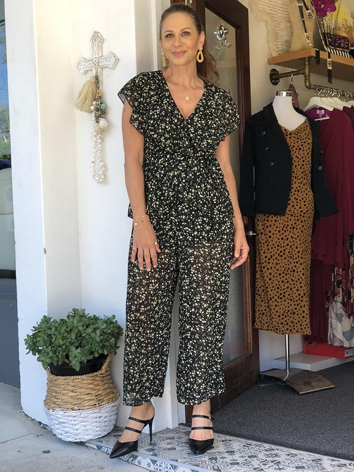 Lorella Jumpsuit - Floral