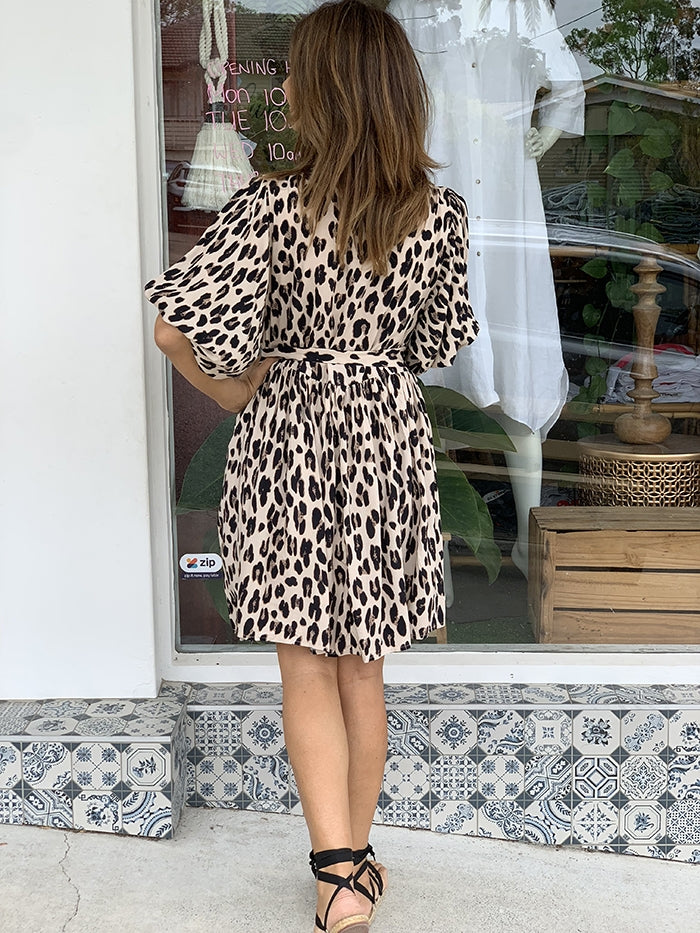 Tarana Leopard Dress