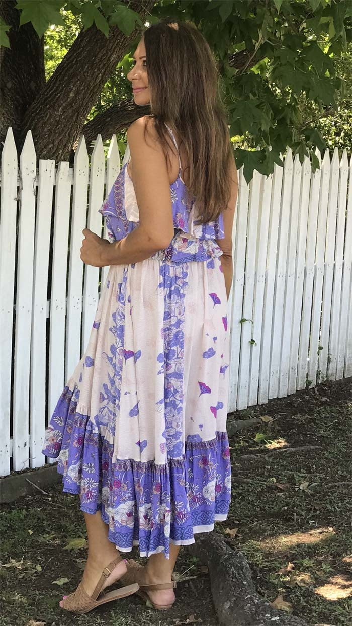 BlueBird Ruffle Dress