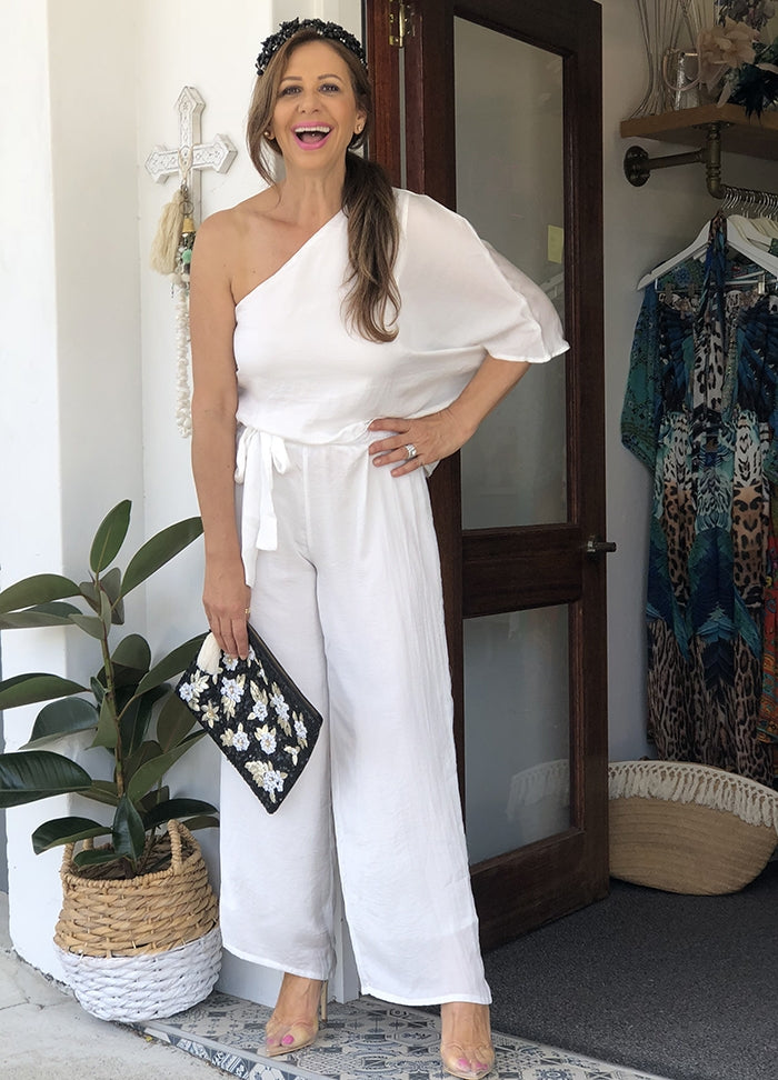 Astoria Jumpsuit - White