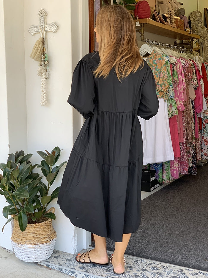 Black Shirt Dress