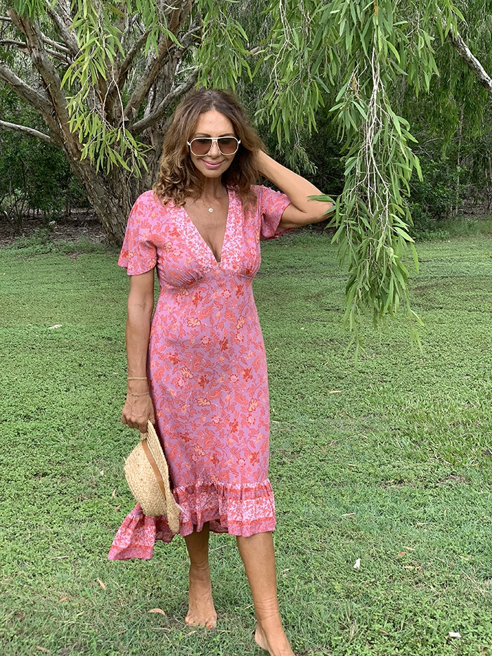 Flora Midi Dress