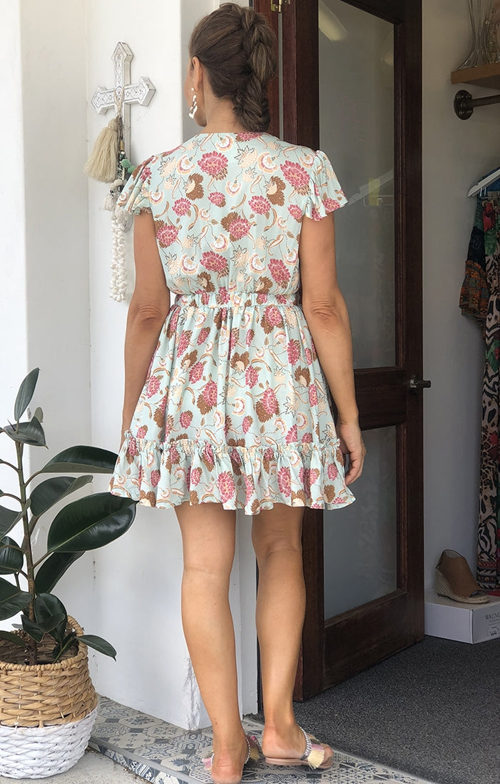 Polly Dress - Weekender Print