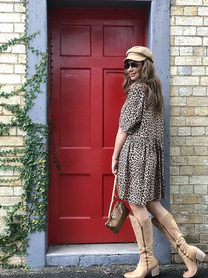 Wild At Heart Dress - Leopard