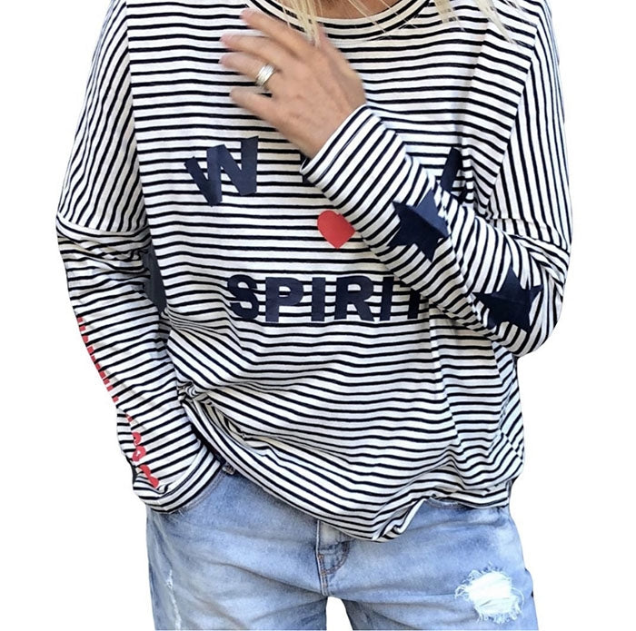 Wild Spirit Top - Stripe